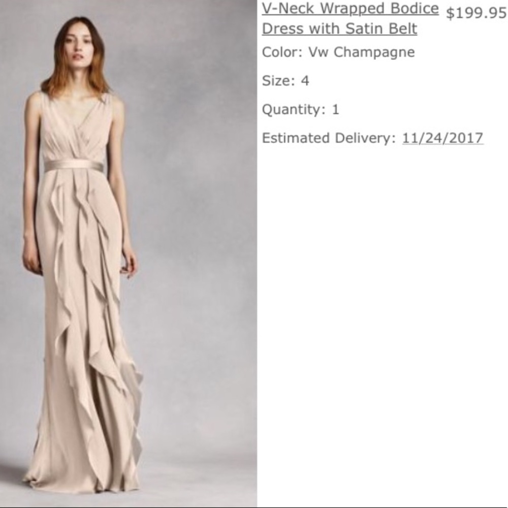Bridesmaid dress